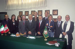 La visita all'Università Nacional La Molina in Perù