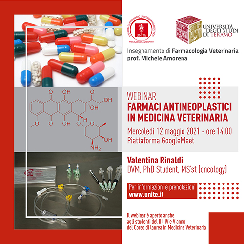 Webinar "Farmaci antineoplastici in medicina veterinaria"