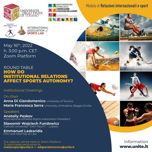 Tavola rotonda "How Do Institutional Relations Affect Sports Autonomy?"