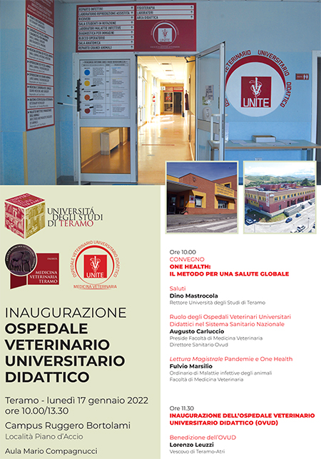 Inaugurazione Ospedale Veterinario Universitario Didattico