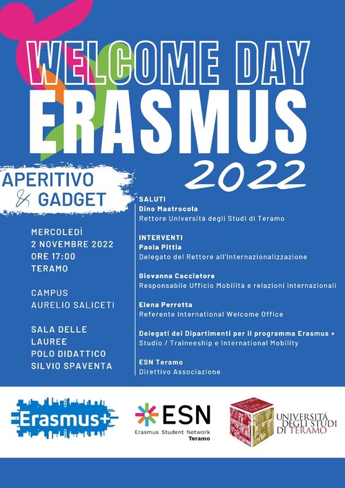 Erasmus welcome day 2022
