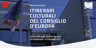 Ad UniTE la mostra "Itinerari culturali del Consiglio d'Europa"