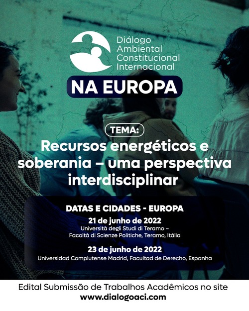 "Diálogo Ambiental, Constitucional e Internacional"