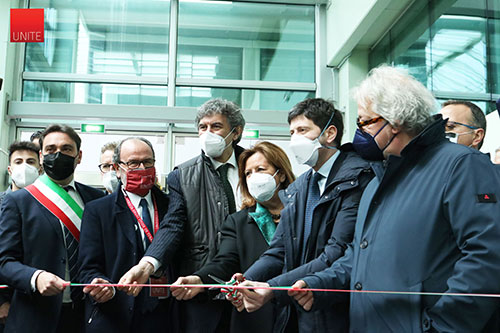 Inaugurazione centro vaccinale Università di Teramo