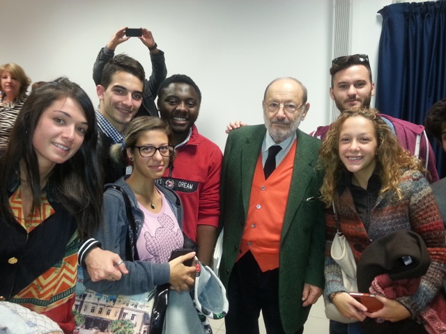 Umberto Eco all'Università di Teramo