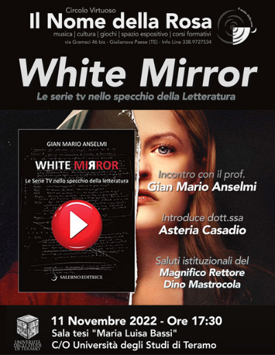 Presentazione del volume "White mirror. Le serie Tv nello specchio della letteratura"